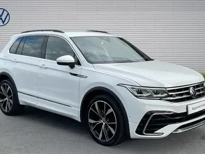 Used VW Tiguan R-line 150 HP (110 kW) 2023 White SUV
