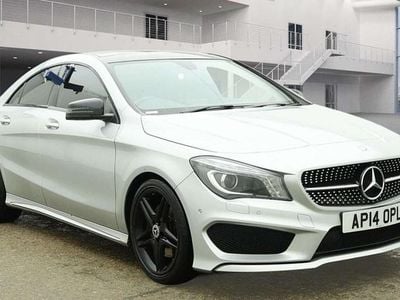 Silver Used 2014 Mercedes CLA250 AMG Sedan | £11,350 (Fair price)