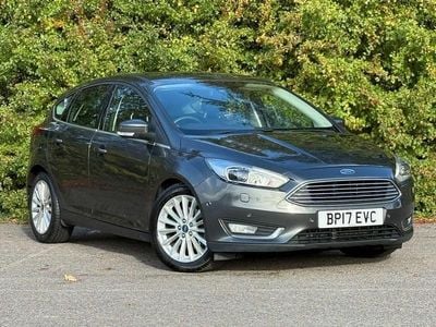 Grey Used 2017 Ford Focus Titanium X Hatchback | £12,780 (Fair price)