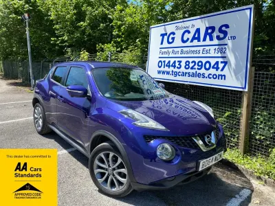 Used Nissan Juke Tekna 110 HP (80 kW) 2014 Blue SUV