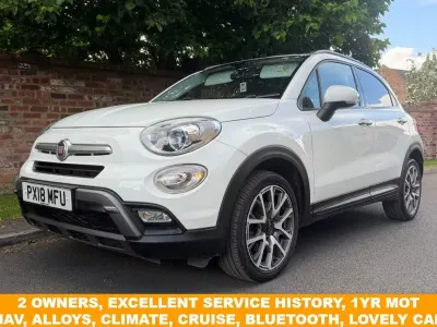 Used Fiat 500X Cross Plus 120 HP (88 kW) 2018 White SUV