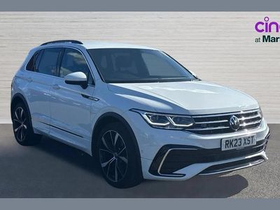 Used VW Tiguan R-line 150 HP (110 kW) 2023 White SUV
