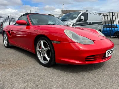 Used Porsche Boxster 260 HP (191 kW) 2004 Red Cabriolet