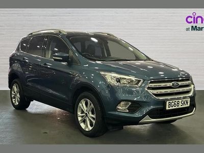 Used Ford Kuga Titanium 120 HP (88 kW) 2018 Blue SUV