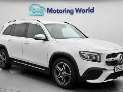 Used Mercedes GLB200 AMG line 163 HP (119 kW) 2022 White SUV