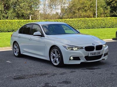 White Used 2018 BMW 330 M Sport Sedan | £16,945 (Fair price)