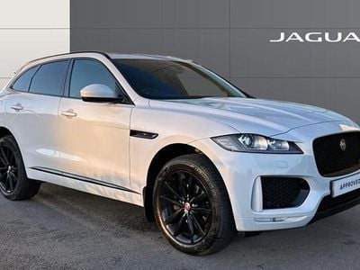 White Used 2019 Jaguar F-Pace Chequered Flag SUV | £21,648 (Fair price)