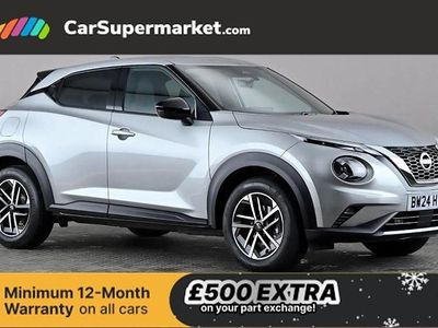 Silver Used 2024 Nissan Juke N-Connecta SUV | £16,897 (Fair price)