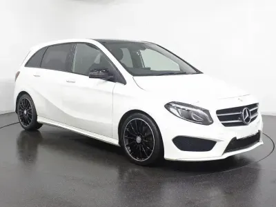 Used Mercedes B180 AMG Line Premium Plus 109 HP (80 kW) 2018 White Hatchback