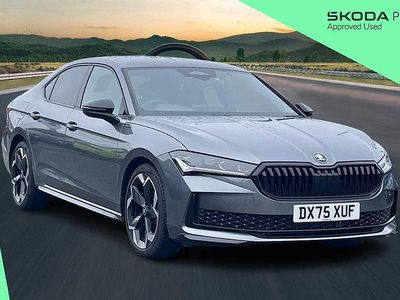 Used Skoda Superb SportLine 204 HP (150 kW) 2025 Graphite grey metallic Hatchback