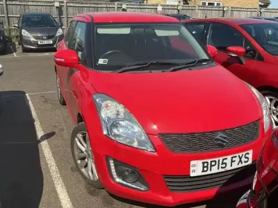 Used Suzuki Swift SZ4 94 HP (69 kW) 2015 Red Hatchback