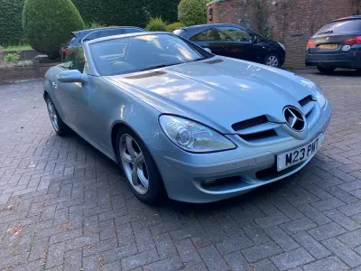Used Mercedes SLK280 2007 Silver Cabriolet