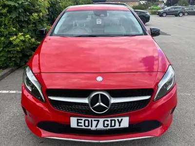 Used Mercedes A200 Premium 2017 Red Hatchback