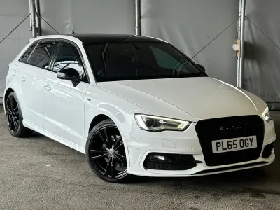 Used Audi A3 Sportback S-Line 184 HP (135 kW) 2016 White Hatchback