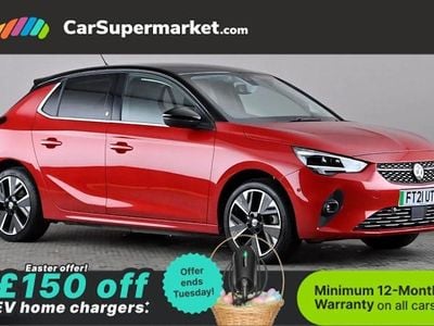 Used Vauxhall Corsa-e Elite 100 kW (136 HP) 2020 Red Hatchback
