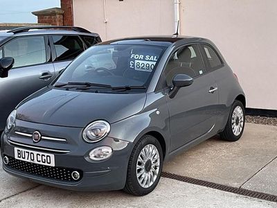 Used Fiat 500 Lounge 70 HP (51 kW) 2020 Grey Hatchback