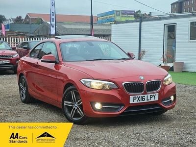 Red Used 2016 BMW 220 Sport Line Coupe | £7,790 (Good price)