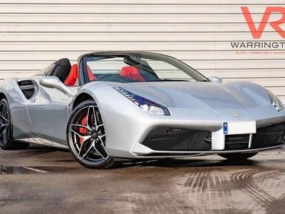Used Ferrari 488 661 HP (486 kW) 2019 Silver Cabriolet