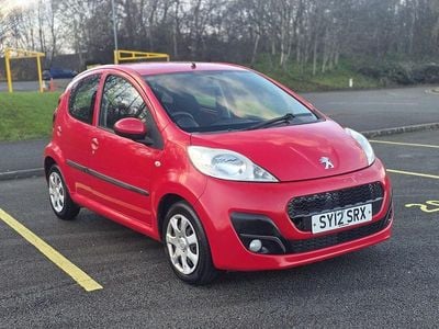 Red Used 2012 Peugeot 107 Active Hatchback | £1,295 (Good price)