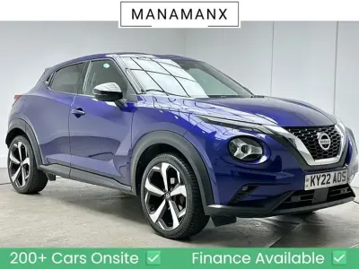 Used Nissan Juke Tekna 114 HP (83 kW) 2022 Blue SUV