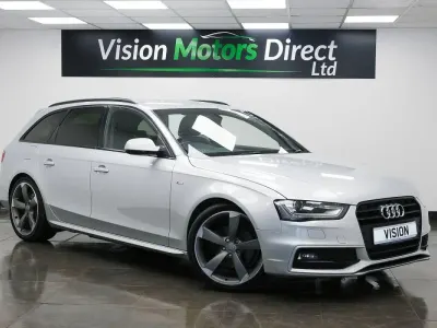Used Audi A4 Black Edition 150 HP (110 kW) 2013 Silver Estate