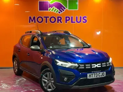 Used Dacia Sandero Expression 100 HP (73 kW) 2023 Blue Hatchback