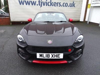 Used Abarth 124 Spider 168 HP (123 kW) 2018 Black Cabriolet
