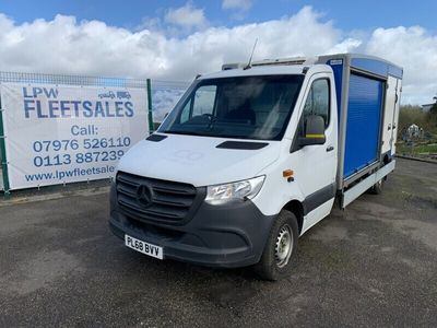 used Mercedes Sprinter Fridge Freezer-Chassis Cab-Drop Side-Pick Up 3.5t