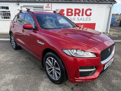 Used Jaguar F-Pace R-Sport 180 HP (132 kW) 2018 Red SUV