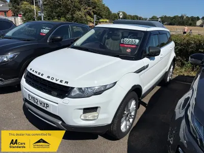 Used Land Rover Range Rover evoque Prestige 2012 White SUV