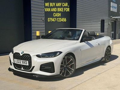 Begagnad BMW 430 Cabriolet M Sport 2022 Vit Cab