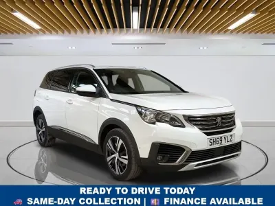 Second-hand Peugeot 5008 Allure 130 CP (95 kW) 2019 Alb SUV