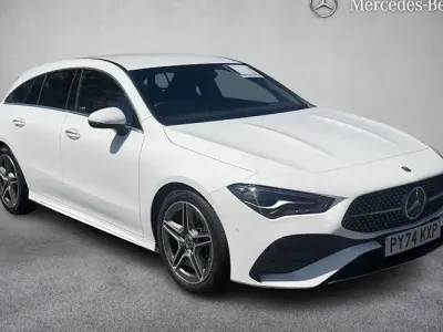 Used Mercedes CLA220 AMG line 190 HP (139 kW) 2025 White Estate