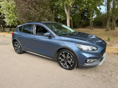 Used Ford Focus Active X 125 HP (91 kW) 2019 Blue Hatchback