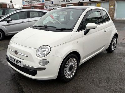 Used Fiat 500 Lounge 69 HP (50 kW) 2013 White Hatchback