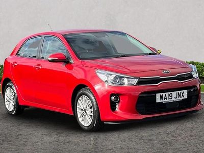 Red Used 2019 Kia Rio Hatchback | £8,945 (Good price)