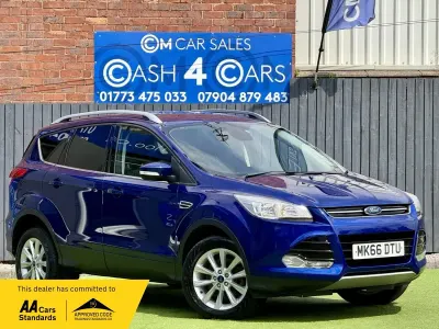 Used Ford Kuga Titanium 150 HP (110 kW) 2016 Blue SUV