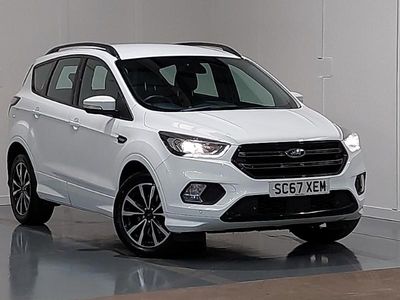 Used Ford Kuga ST-Line 120 HP (88 kW) 2017 White SUV