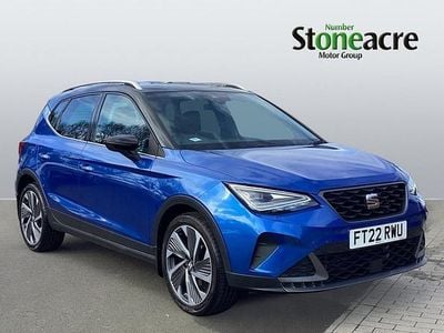 Used Seat Arona FR Sport 108 HP (79 kW) 2022 Blue SUV