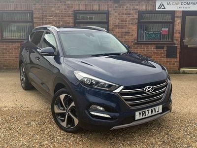 Blue Used 2017 Hyundai Tucson Premium SUV | £14,000 (Good price)