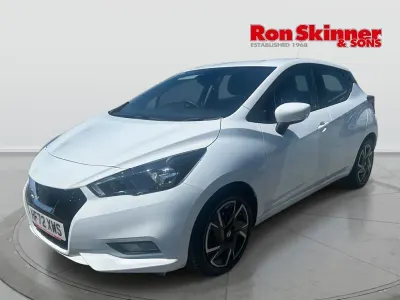 Used Nissan Micra Acenta 2022 White Hatchback