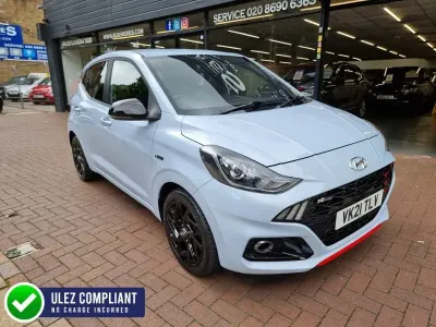 Used Hyundai i10 N Line 100 HP (73 kW) 2021 Grey Hatchback