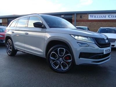 Used Skoda Kodiaq vRS 239 HP (175 kW) 2019 Grey SUV
