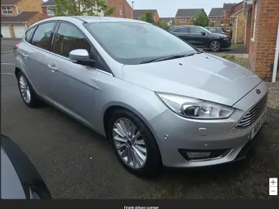 Używany Ford Focus Titanium X 125 KM (91 kW) 2015 Srebrny Hatchback