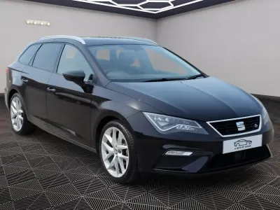 Used Seat Leon ST FR 150 HP (110 kW) 2018 Black Estate