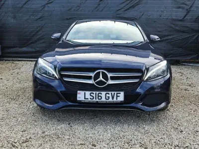 Used Mercedes C250 2016 Blue Sedan