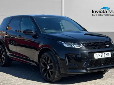 Begagnad Land Rover Discovery Sport R-Dynamic 163 HK (119 kW) 2021 Svart SUV