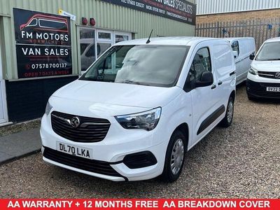 White Used 2020 Vauxhall Combo Sportive MPV | £7,700 (Fair price)