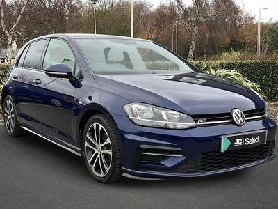 Used VW Golf VII R-line 147 HP (108 kW) 2018 Blue Hatchback