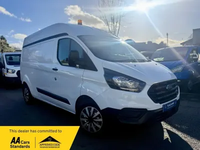 Second-hand Ford Transit Custom 130 CP (95 kW) 2019 Alb Van